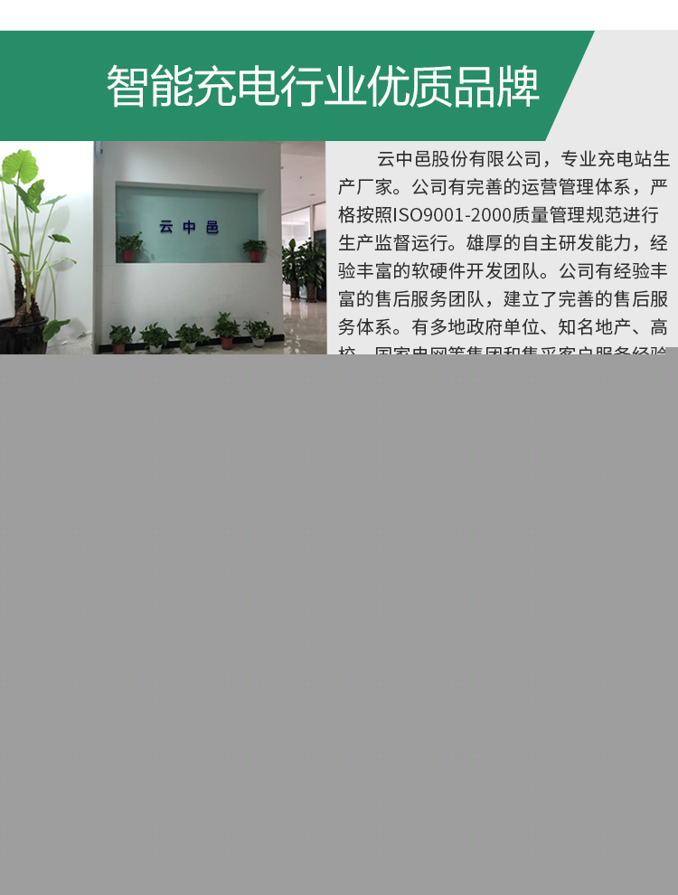 大功率電動車充電站廠家實力
